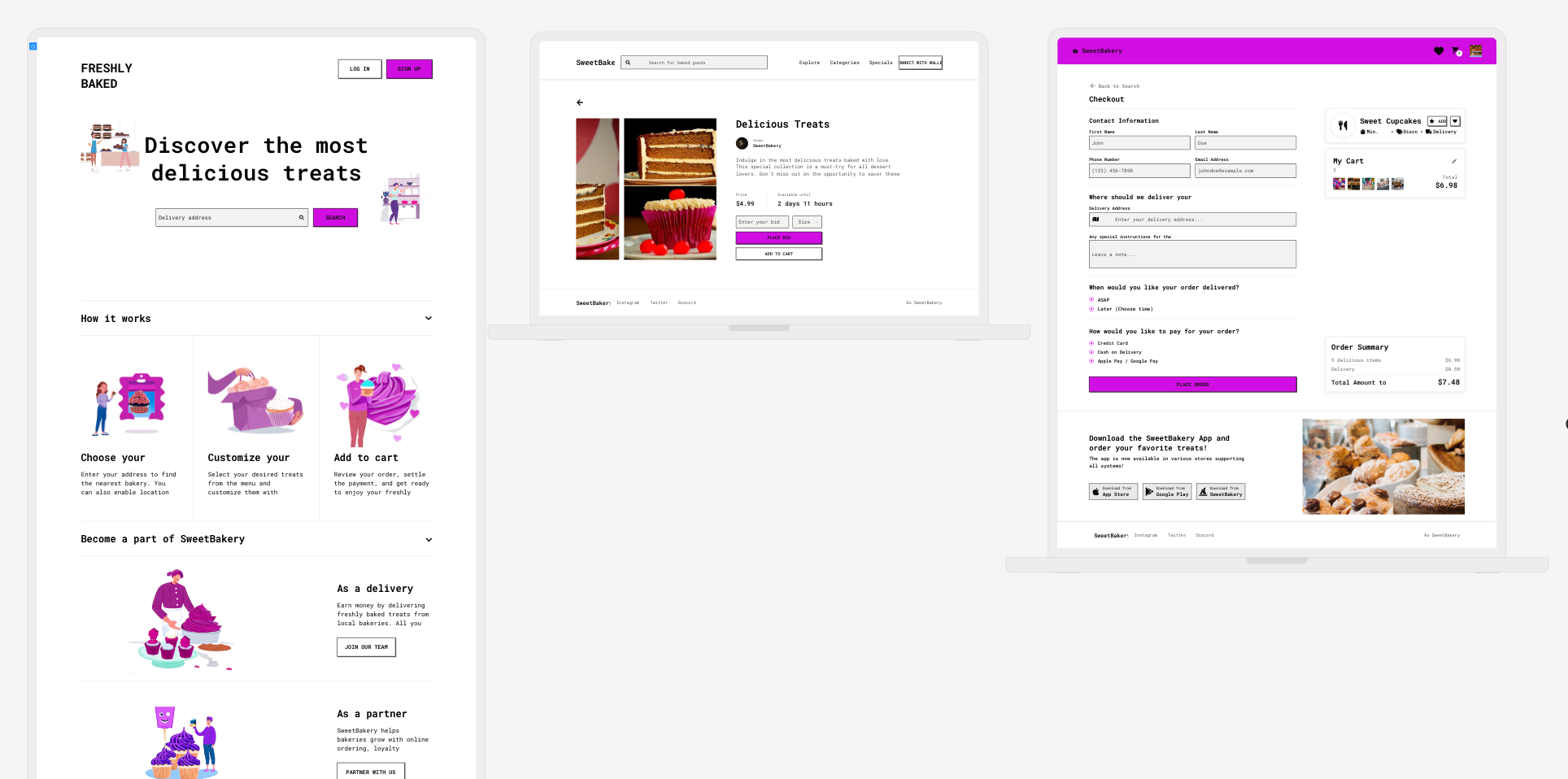 website created with autodesigner